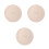 3Rolls Durable Cotton Ribbon Beige Sewing Webbing for Packaging Decor 4