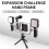 Handheld Stabilizer Video Stabilizer with Dual Handle Wireless Mic Clip Slot 5