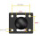 1-Inch 25mm   Base with Square  Plate Bracket, Industrial Control Screen Bracket Double Socket Arm 6
