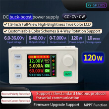 SK120S Adjustable Regulated Power Supply+K485X Module Constant Voltage Constant Current 7A 120W Step-Down Module