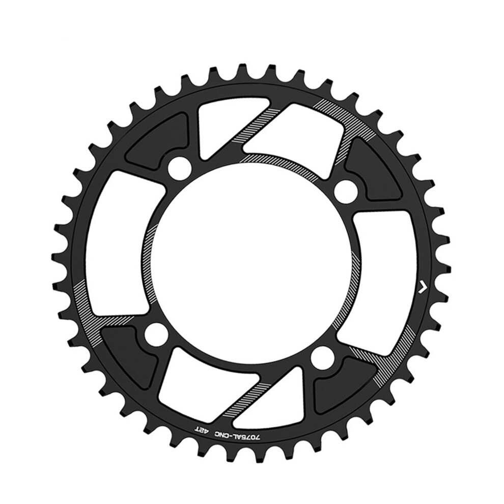 Narrow Wide Bike Single Chainring Bicycles 104Bcd Crank-42T Light 7704001030716