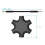 1 to 5 Audio Splitter 3.5mm Audio Router Separator Device Adapter Patch Cable Splitter 6