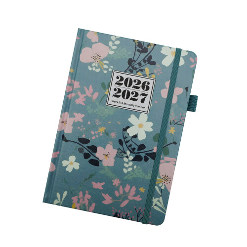 2026 Reiseveranstalter-Planer mit-Neblige blaue Blume