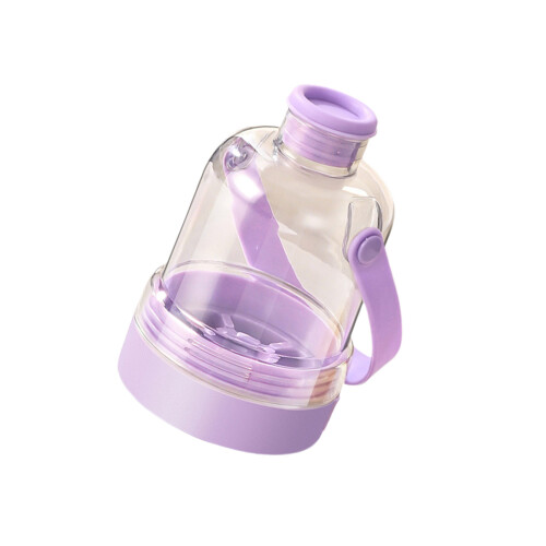 Kreative Trinkwasserflasche mit integrierter-Lila