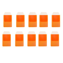 10 Stück professionelle Stift-Organizer-Tasche,-Normales Orange.