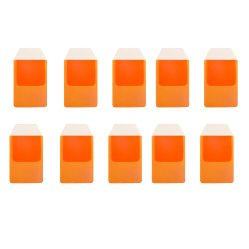 10 Stück professionelle Stift-Organizer-Tasche,-Normales Orange.
