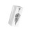 Permanent Metal Square Frame Umbrella Rack maintains-White 1