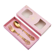 Stainless Steel Mini Dessert Spoon and Fork Set