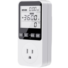 Power Meter Watt Meter Power Meter Voltage Meter Electricity Usage Monitor Monitor with Backlight US Plug
