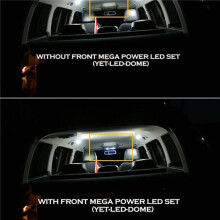 8x 3B0947291 Black 2Pcs Rear Reading Map Dome Light Ceiling Lamp for 1998-2005 Beetle Bora Superb