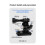 Helmet Fix Mount Base for FAST Helmet 360 Adjustable Quick Release Base Adapter for  13/12/ ACTION 5/4/ 3