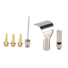 18Pcs Replacement Copper Tips Nozzle Kit for Hs-1115K / Mt-100 Aerated Flame Butane Gas Soldering Iron