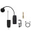 5X Violin Wireless Microphone Musical Instrument Microphone Stage Performance Audio Receiver and Transmitter Short Clip 2