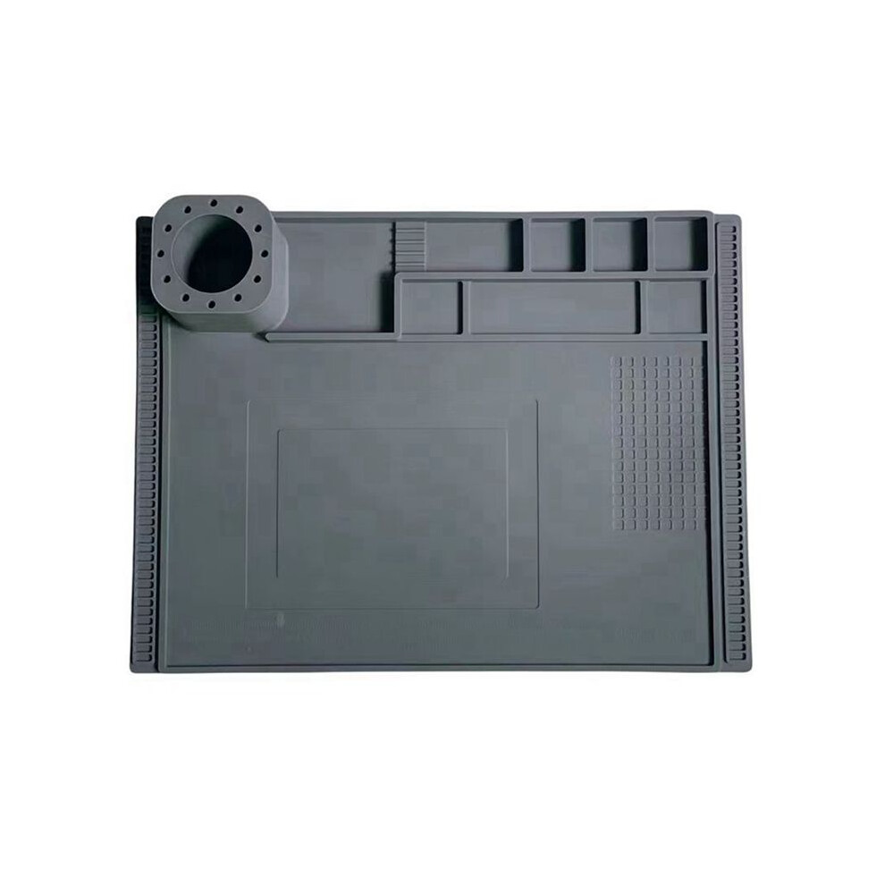 Repair Pad Insulation Heat-Resistant Soldering Station Silicon Soldering Mat Work Pad Desk For Bga Soldering Station Tauoh