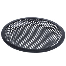 6.5inch Metal Mesh Round Car Woofer Cover Speaker Grill Black 6 Pcs