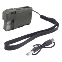G5 Rechargeable EDC Flashlight, 400 Lumens, Magnetic Pocket-Sized Led Light with 180 Rotation RGB Dual Light