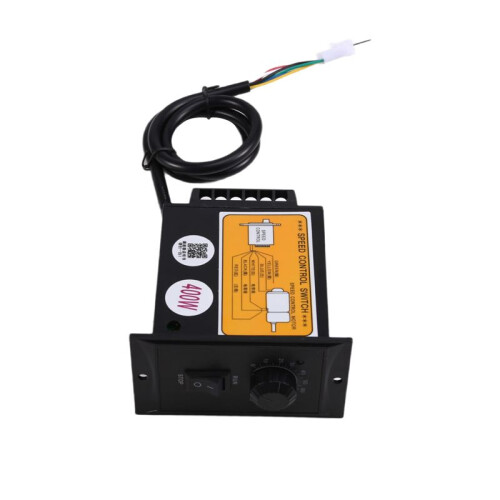 Speed Controller 400W AC220V Speed Controller Motor Speeds Pinpoint Regulator Control Device with Indicator Light 1