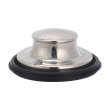 3 3/8 Inch Kitchen Sink Stopper Stainless Steel Garbage Disposal Plug Kitchen Sink Plug Fits Standard Kitchen Drain Size