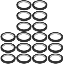 18Rollen Zwarte Adhesive Whiteboard Tape Voor Dagelijks Gebruik