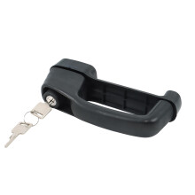 Door Latch Handle Replacement for Bobcat Skid Steer S250 S300 S330 T190 T250 T300 with Bezel 7109662 7109663