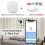 8X Tuya ZigBee MmWave Human Presence Sensor with Luminance MicroWave  Detection PIR Motion Sensor Wall Mount 5
