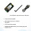 Placa de Teste de Receptor e Transmissor LoRa IOT de 433 MHz e 3,0 DBi E32-433TBH-01 com Cabo USB de Antena e Módulo E32-433T30S 4