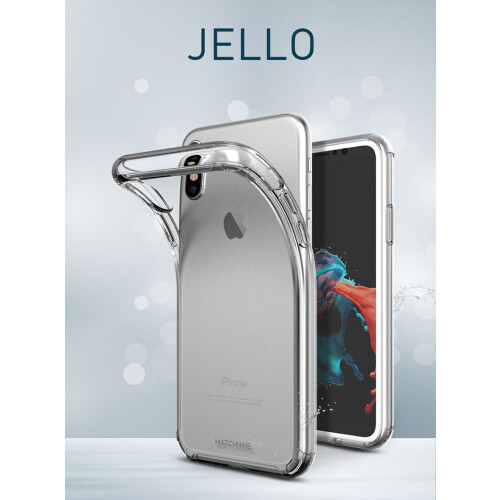 Clear Case 5.8 Inch for iPhone X, Slim Shockproof Transparent TPU Cover, Scratch‑Resistant Protective Shell 1