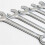 30Pcs  Engineer Wrench Dual Heads Offset Ring Spanner Tools Spanner Combination Key 4-11mm Wrenches Hand Set 2