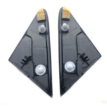 20X Front Left & Right Side Mirror Triangle Garnish Cover Panel Triangle Plate Corner for Vios 2014-2021