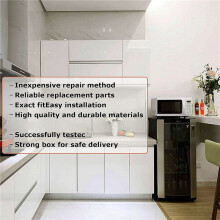 2X Universal Microwave Glass Plate Durable Microwave Glass Turntable Plate, Round Microwave Plate Cover 24.5cm