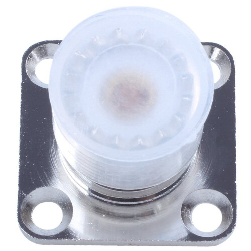 8X UHF Female SO239 Panel Chassis Mount Flange Deck Mount Solder Cup RF Connector 2