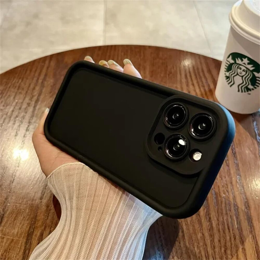 Case For Iphone 12 Tpu Shockproof Silicone Cover With 360 Protection Matte AntiâFingerprint Finish Black 9092120016970