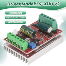 3X 6-60V 400W BLDC Three Phase Brushless Motor Controller PWM Hall Motor Control Driver Board 12V 24V 48V