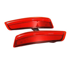Car Red Lens Rear Bumper Reflector LED Tail Stop Brake Light for ES GS 2013-2018 81910-30040 81920-30040