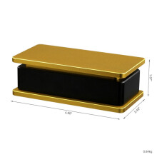 2X Dampfkolophonium-Pressform 2X4 Zoll 6061 Aluminium-Vorpressform in Flugzeugqualität