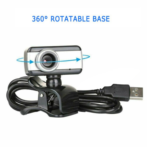 Κάμερα web USB 480P με μικρόφωνο και ακύρωση θορύβου, φορητό υπολογιστή με Windows 7/8/10/11,