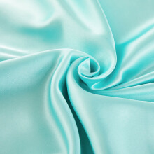 Satin Pillowcase for Hair & Skin, 2-Pack Standard (20"x26"), Breathable Cooling Pillow Covers, Light Blue – Compatible with All Standard Pillows