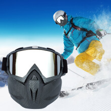 Ski Goggles, Snow Snowboard Goggles for Men Women Kids - UV Protection Foam Anti-Scratch Dustproof