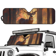 Windshield Sunshade for Wrangler JK/JKU/TJ 1997–2018 Deer
