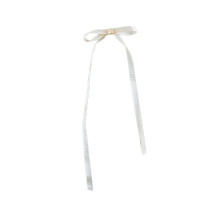 Christmas Ribbon Bows Set of 12 – Beige, 80 cm