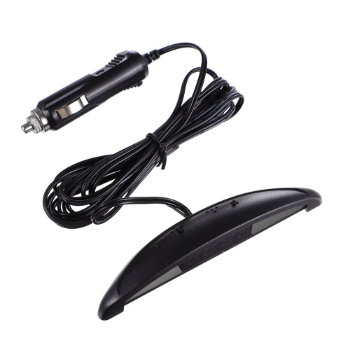 1 Pc Car Clock Thermometers with Manual Temperature Correction Feature