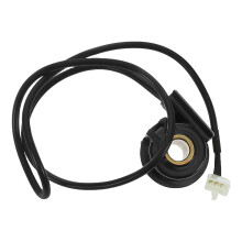 Set Motorrad-Tachometer Universal mit Geschwindigkeits- und Distanzmessungsfunktion Schwarz
