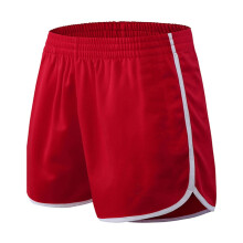 Ademende, effen sportshorts met trekkoord voor heren, geschikt voor hardlopen, casual fitness, yoga en de sportschool.