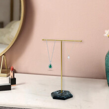 Jewelry Stand, Jewelry Organizer, Necklace Stand, Bracelet Hanging Organizer, Display Stand for Bangles, Rings, Earrings and Watch