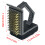 Copper Wire Barbecue Grill Wire Brush with Long Handle for-2 4