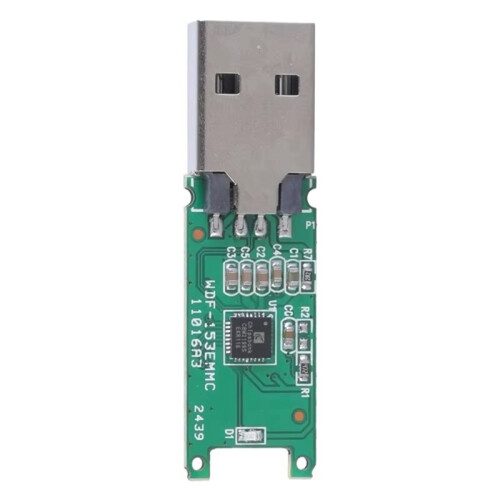 3X USB 2.0 EMMC Adapter 153 169 EMCP PCB Main Board U Disk Main Control Board Without Flash Memory 1