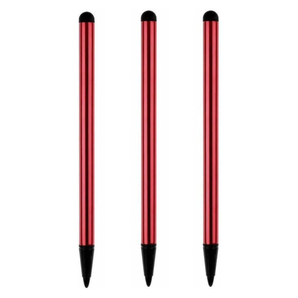 3Pcs Stylus Pens For Touch Screens, Precision Fine Point Stylus For Tablet And Phone Red 9771547393818