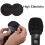 300 Pcs Disposable Microphone Covers, Windscreen Mic Covers, Handheld Microphone Protective Cap for Karaoke 3