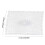Christmas Tablecloth White Snowflake Lace 70x144 in 3