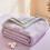 Breathable Cotton Blend Air Conditioner Quilt Machine-Blue 7